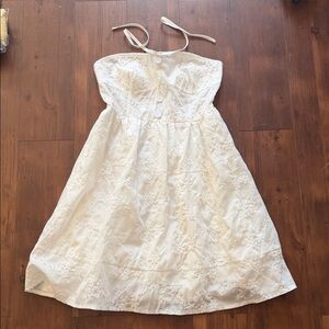 NEW White Eyelet Sundress